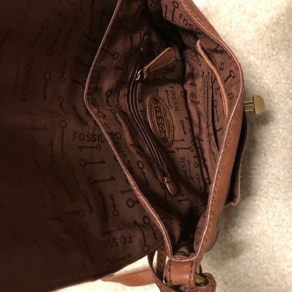 Leather Fossil Crossbody - Picture 2 of 3